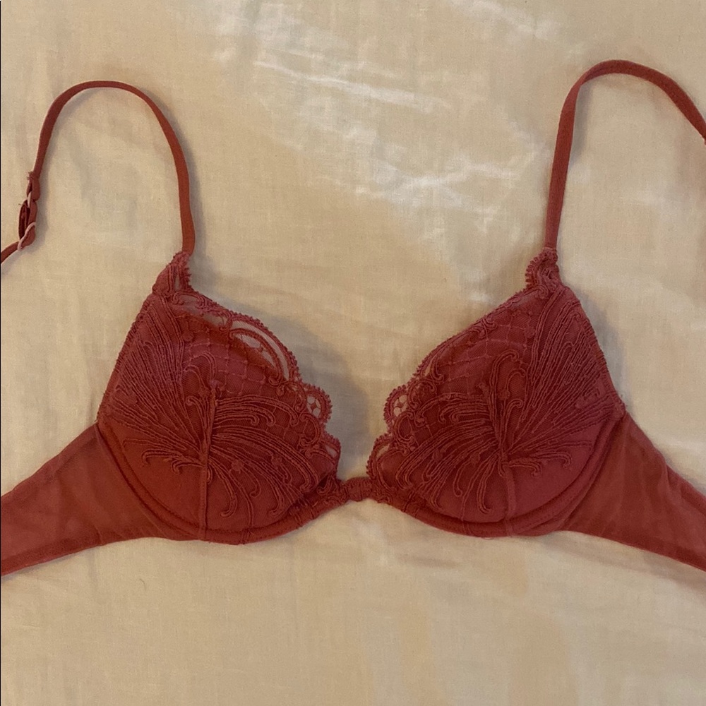 La Perla Elegant Pink Lace Bra